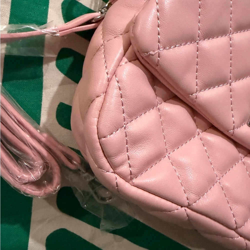Pink Quilted Women's Bag / Le Miel - Picture 4 of 8